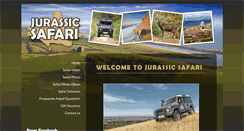 Desktop Screenshot of jurassicsafari.co.uk